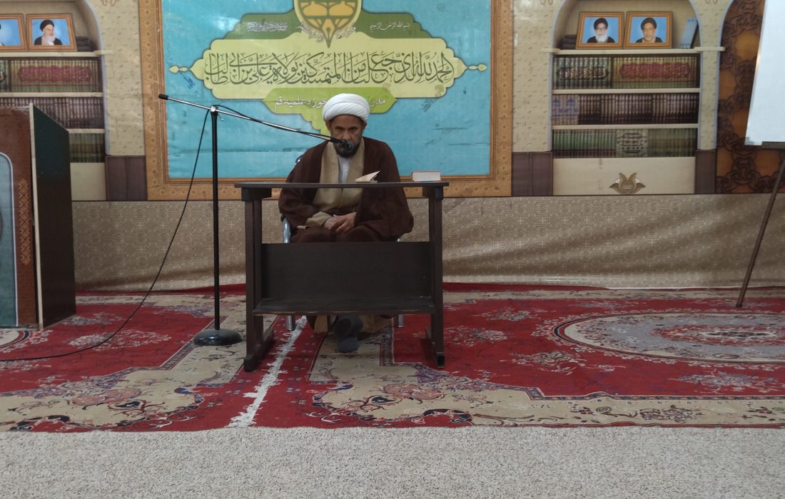 مدرسہ الاامام المنتظر عج قم حجۃ الاسلام حیدر علی مہدوی کے ایصال ثواب کیلئے مجلس عزا منعقد