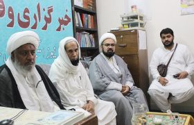 تصویری رپورٹ| علامہ محمد افضل حیدری کا “وفاق ٹائمز” کے آفس کا دورہ