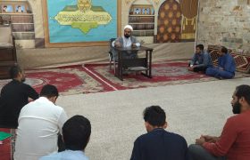 مدرسۂ امام المنتظر قم ایران میں جشن ولادت با سعادت حضرت امام رضا ؑکی مناسبت سے ایک پروقار پروگرام کا انعقاد