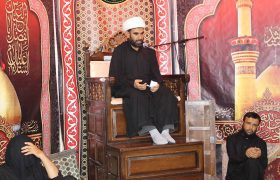حسینیہ بلتستانیہ قم المقدسہ میں منعقدہ عشرہ محرم الحرام کی تیسری مجلس