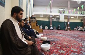 جشن عید غدیر کے موقع پر حوزہ علمیہ قم کے طلباء کی عمامہ پوشی کی تقریب