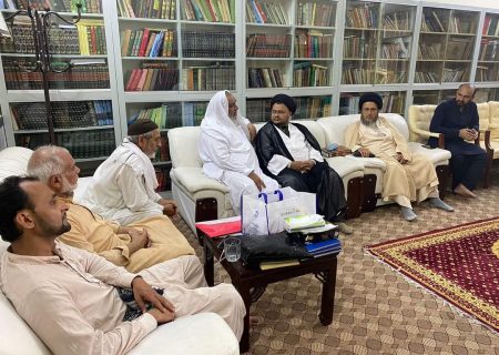 شیعہ علماء کونسل کے وفد کا جامعہ المنتظر کا دورہ، علامہ افضل حیدری سے ملاقات