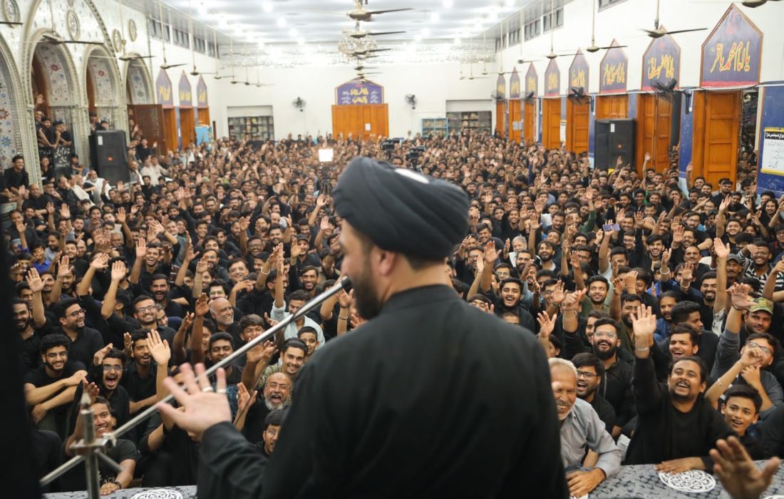دین معاشرے کو معتدل دیکھنا چاہتا ہے، علامہ علی رضا رضوی
