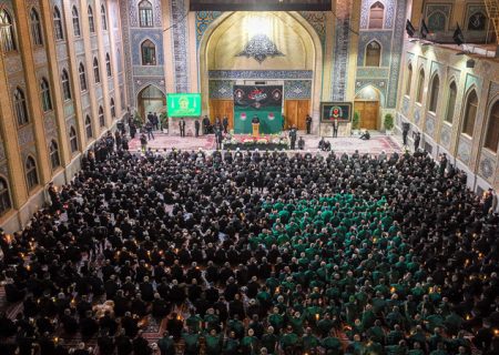 مظلوم کربلا حضرت ابا عبد اللہ الحسین(ع) کے یوم شہادت اور شام غریباں کی مناسبت سے عزاداری و سوگواری