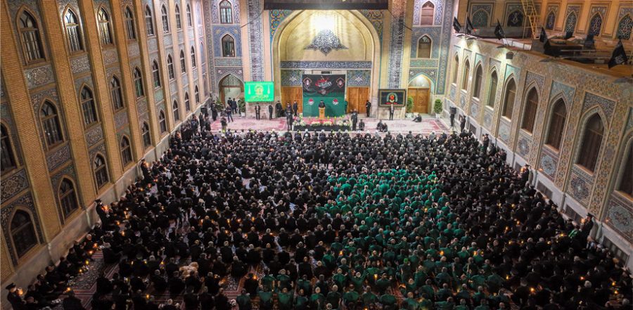مظلوم کربلا حضرت ابا عبد اللہ الحسین(ع) کے یوم شہادت اور شام غریباں کی مناسبت سے عزاداری و سوگواری