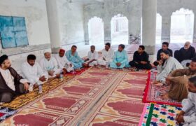 صدر شیعہ علماء کونسل پاکستان سندھ کے ضلع لاڑکانہ کے ضلعی اجلاس میں خصوصی شرکت