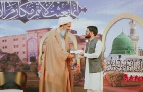 تصویری رپورٹ: حوزہ علمیہ جامعة الکوثر اسلام آباد میں 17 ربیع الاول میلاد صادقین علیھما السلام کی مناسبت سے جشن کا انعقاد