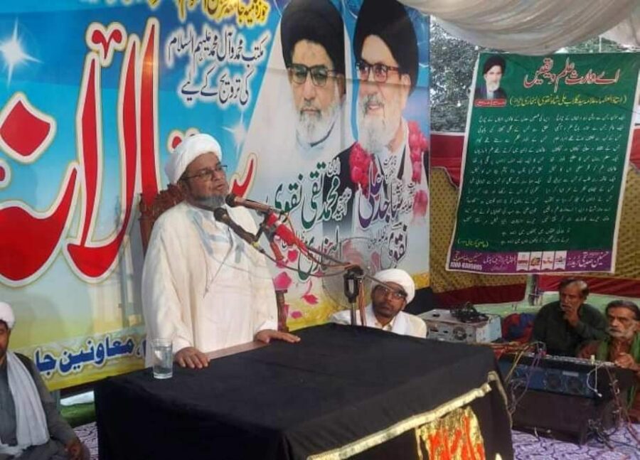 ملک و قوم کی ترقی میں تشیع کا کردار کلیدی رہا ہے، علامہ ڈاکٹر شبیر میثمی
