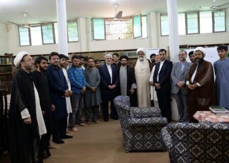 اسلام آباد، ایرانی سفیر کا جامعة الولاية کا دورہ
