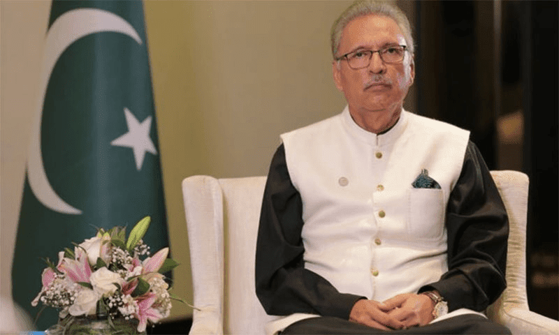 ملک میں معاشی ترقی ٹیکس وصول کیے بغیر ناممکن ہے، صدر عارف علوی