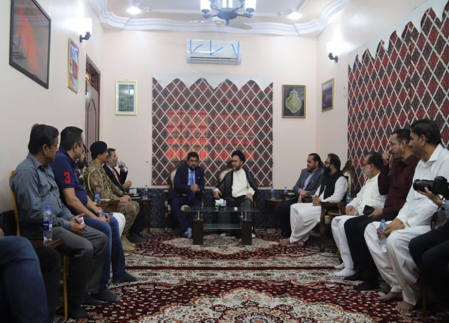 گورنر سندھ کامران ٹیسوری کی علامہ شہنشاہ نقوی سے ملاقات