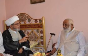 علامہ شبیرحسن میثمی کے آیت اللہ حافظ سید ریاض حسین نجفی ملاقات