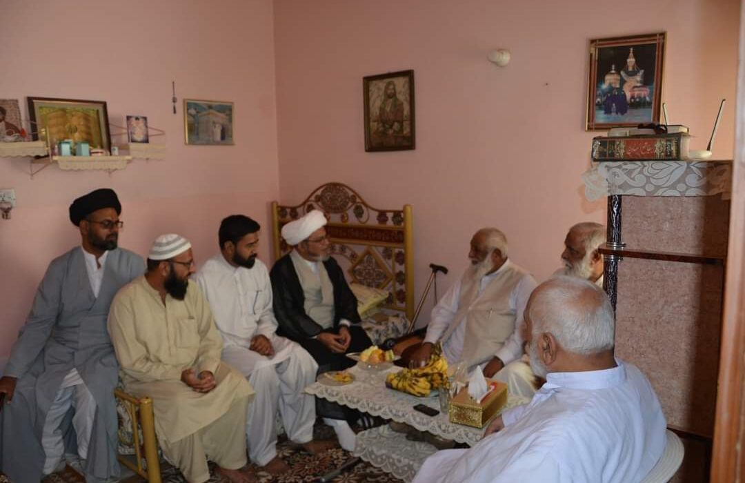 مرکزی سیکرٹری جنرل شیعہ علماء کونسل کی وفد کے ہمراہ سربراہ وفاق المدارس الشیعہ پاکستان سے ملاقات