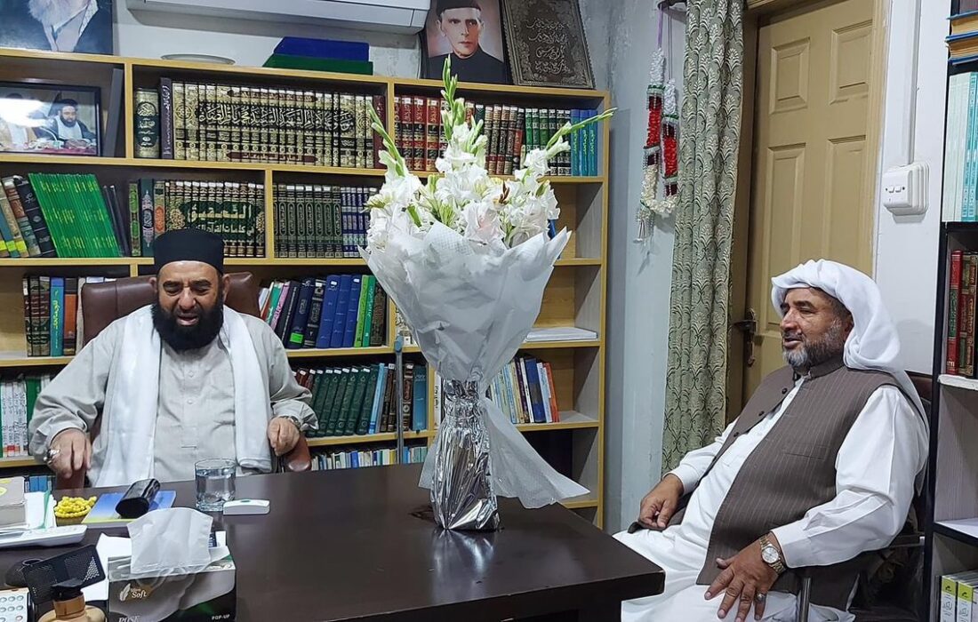 علامہ عارف حسین واحدی کی علامہ سید افتخار حسین نقوی سے ملاقات