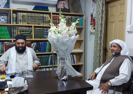 علامہ عارف حسین واحدی کی علامہ سید افتخار حسین نقوی سے ملاقات