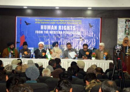 نئی دہلی کے ایوان غالب میں رہبر انقلاب اسلامی کے نقطہ نظر سے انسانی حقوق پر کانفرنس کا انعقاد