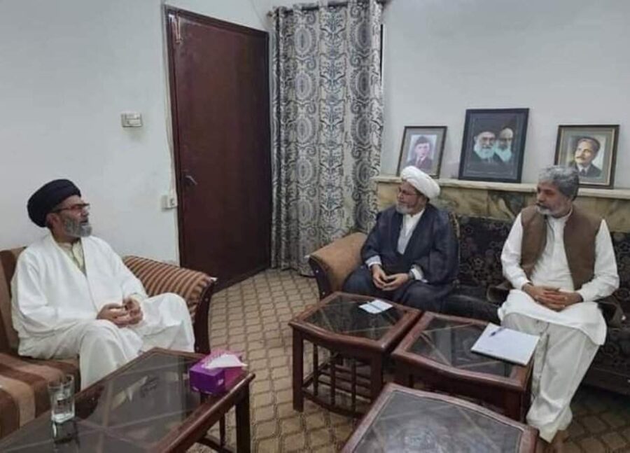 علامہ ساجد علی نقوی سے ایس یو سی کے مرکزی سیکرٹری جنرل علامہ شبیر حسن میثمی کی اہم ملاقات