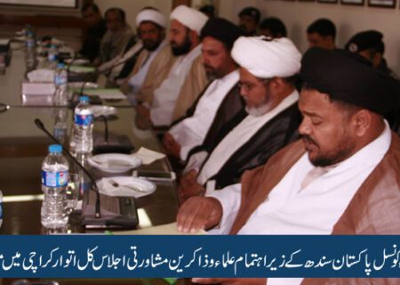 متنازعہ ترمیمی بل: علماء و ذاکرین مشاورتی اجلاس کل کراچی میں منعقد ہوگا