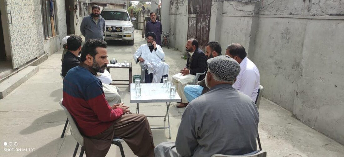 قائد ملت جعفریہ پاکستان سے جھنگ کے اعلی سطحی وفد کی ملاقات