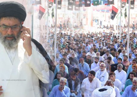 متنازعہ بل ان لوگوں نے پیش کیا جو برائی و فساد کا منبع ہیں قائد ملت جعفریہ پاکستان کا اجتماع سے خطاب