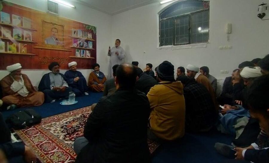 جناب سید ثاقب اکبر مرحوم کے ایصال ثواب کے لیے قم میں مجلس ترحیم کا انعقاد