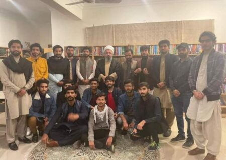 اسلام آباد، آئی ایس او پنجاب یونیورسٹی کے وفد کی علامہ امین شہیدی سے ملاقات