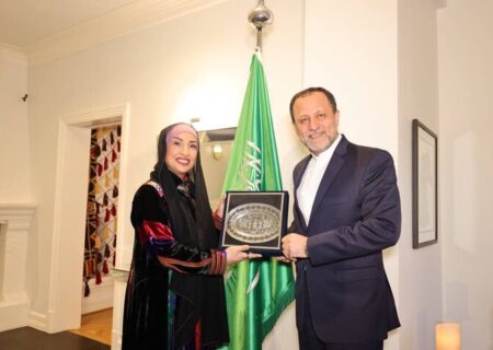 ایرانی سفیر کی سعودی سفیر کی افطار پارٹی میں شرکت
