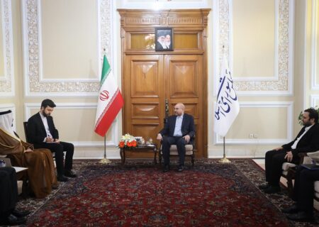 ایرانی پارلیمنٹ کے اسپیکر کو دورہ متحدہ عرب امارات کی باضابطہ دعوت