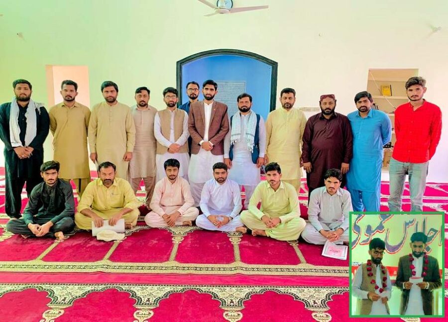 سید اعتزاز حسن جے ایس او بھکر ڈویژن کے صدر منتخب