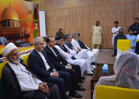 پشاور، خانہ فرہنگ ایران کے زير اہتمام قدس کانفرنس