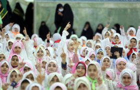 حرم حضرت معصومہ قم میں جشنِ بلوغت کا اہتمام