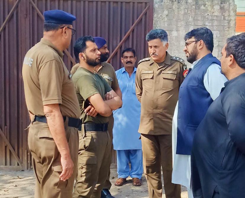 ملتان ، 19 ماہ رمضان کے مرکزی جلوس کے روٹ کا معائنہ