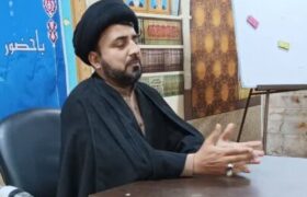مدرسہ امام المنتظر قم میں شب ضربت مولا کائنات حضرت امام علی ابن ابی طالب علیہ السلام کی مناسبت سے مجلس عزا کا انعقاد