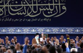 مزدوروں اور محنت کش طبقے کے بعض افراد سے رہبر انقلاب اسلامی کی ملاقات