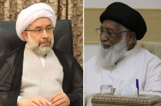 آیت اللہ حافظ سید ریاض نجفی کی جامعۃ المصطفیٰ کے سربراہ سے ملاقات