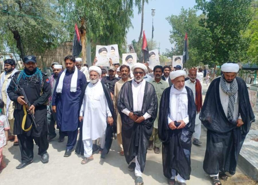 ڈیرہ اسماعیل خان، سانحہ پاراچنار کیخلاف شیعہ علماء کونسل کی احتجاجی ریلی