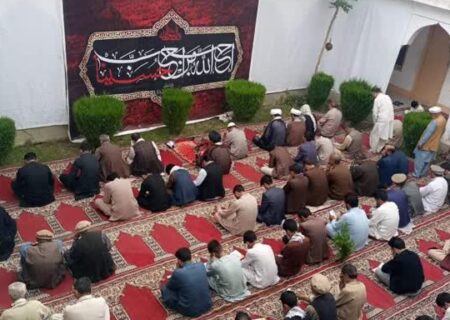 جامعۃ النجف سکردو میں اجتماعی دعائے عرفہ کا اہتمام