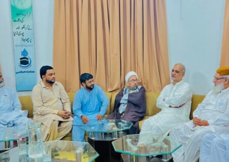 ایم ڈبلیوایم کراچی ڈویژن کے وفدکی حافظ نعیم الرحمٰن سمیت جماعت اسلامی کے قائدین سے ملاقات