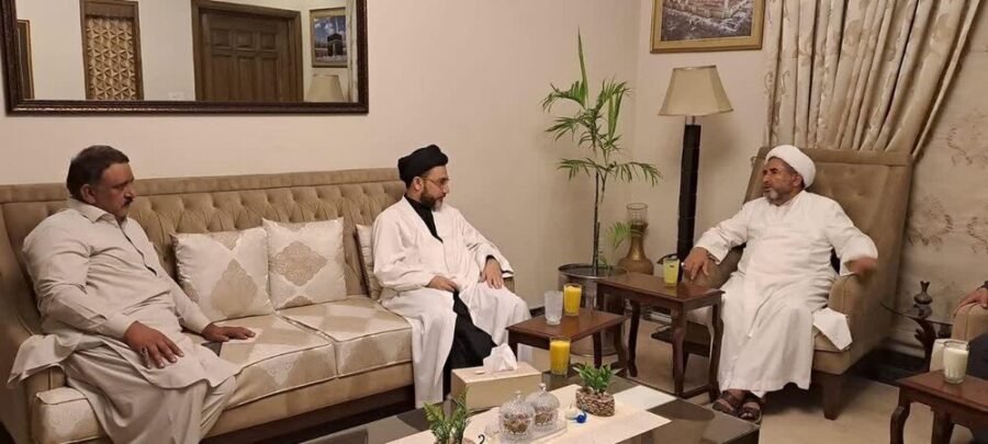 علامہ سید شہنشاہ حسین نقوی کی علامہ عارف حسین واحدی سے ملاقات