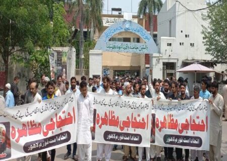 ملعون احسن باکسر نے امام مہدی کی شان میں گستاخی کرکے جہنم کا راستہ اختیارکیا ہے، علماءکرام کا خطبہ جمعہ