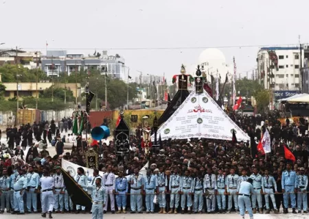 ملک بھر میں یومِ عاشور کے جلوس برآمد