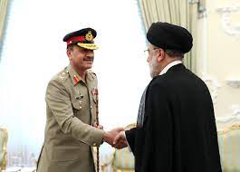 آرمی چیف جنرل عاصم منیر کی دورہ ایران کے موقع پر صدر آیت اللہ رئیسی سے ملاقات