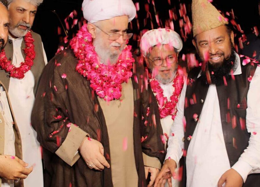 لاہور، آیت اللہ رضا رمضانی اور علامہ شبیر حسن میثمی کی جامعہ بیت القرآن آمد
