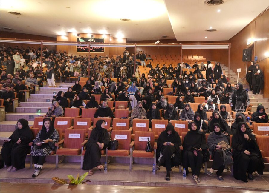 جامعہ این ای ڈی میں عظیم الشان یوم حسینؑ منعقد