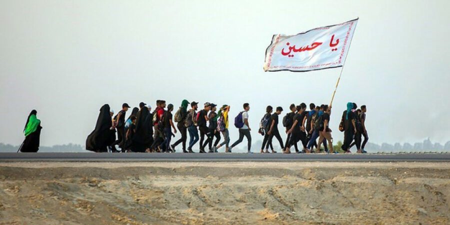حسینی عاشقان کربلا معلی کے راستے میں