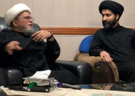 علامہ شبیر حسن میثمی کی علامہ سید عارف حسین کاظمی سے ملاقات