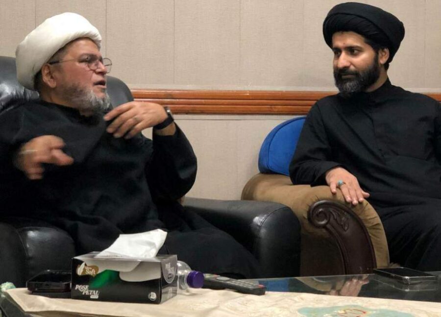 علامہ شبیر حسن میثمی کی علامہ سید عارف حسین کاظمی سے ملاقات