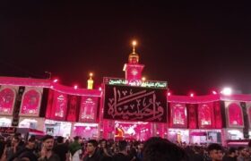اربعین حسینی کے موقع پر؛ بین الحرمین اور کربلا معلی کے مناظر