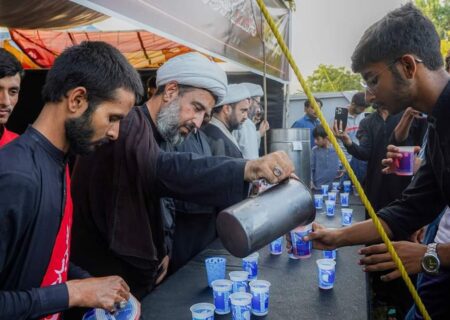 جامعہ الکوثر اور جامعہ اھل البیت کے اساتذہ و طلاب کی بھر پور شرکت