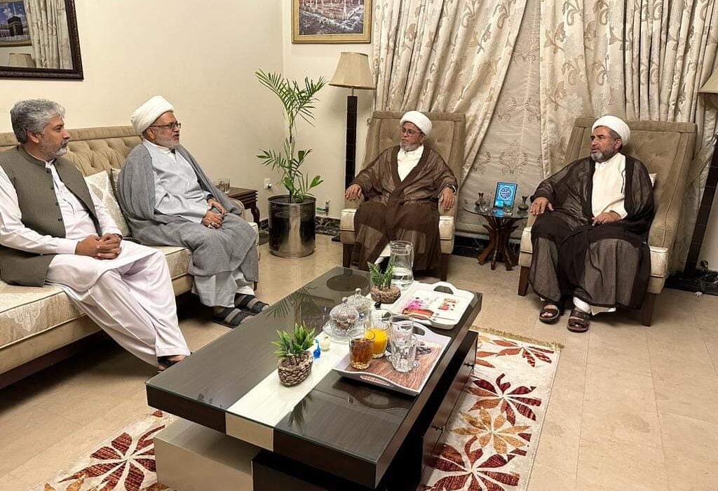 علامہ ڈاکٹر شبیر حسن میثمی کی علامہ عارف حسین واحدی سے پر ملاقات